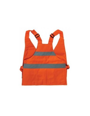 Trisacca per caccia Patton arancio fluorescente con bande Codice  BC TR02-17