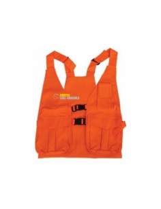 Trisacca per caccia Patton arancio fluorescente con bande Codice  BC TR02-17