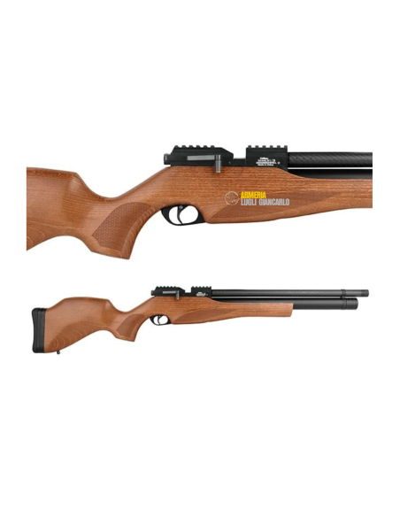 CARABINA PCP LIBERA VENDITA DIANA F OUTLAW IN LEGNO CALIBRO 4,5 CON CARICATORE 12 COLPI