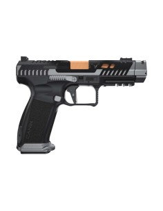 Pistola Canik TTI Combat 4.6" Smoke 18+20 rds calibro 9x19 2