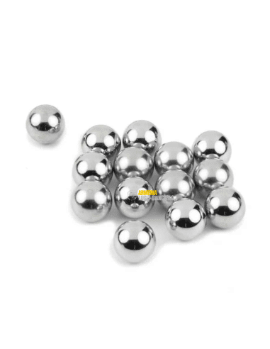 Palle Diablo Sfere in Acciaio Calibro 50, per T4E HDR50 TR50 TP50 HDP50, per Paintball e Fionda