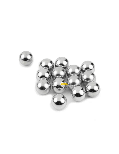 Palle Diablo Sfere in Acciaio Calibro 50, per T4E HDR50 TR50 TP50 HDP50, per Paintball e Fionda