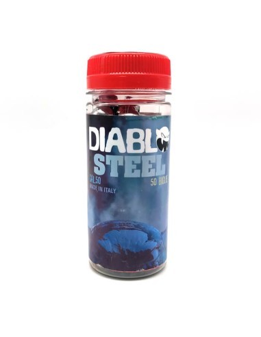 Palle Diablo Sfere in Acciaio Calibro 50, per T4E HDR50 TR50 TP50 HDP50, per Paintball e Fionda
