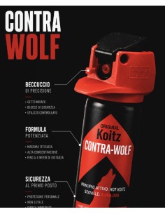 Contra Wolf mini 20 ml spray per orso tascabile