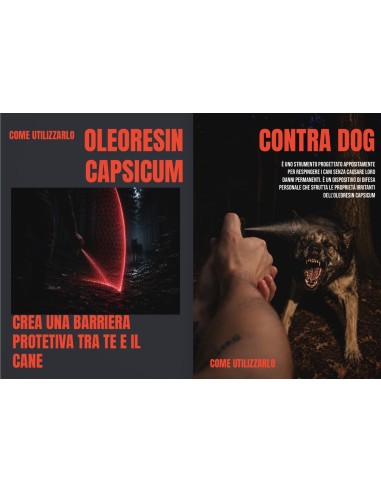 ContraDog Spray antiaggressione animali cani Spray peperoncino CONTRA-DOG per la difesa contro animali e cani 20gr