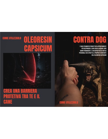 ContraDog Spray antiaggressione animali cani Spray peperoncino CONTRA-DOG per la difesa contro animali e cani 20gr