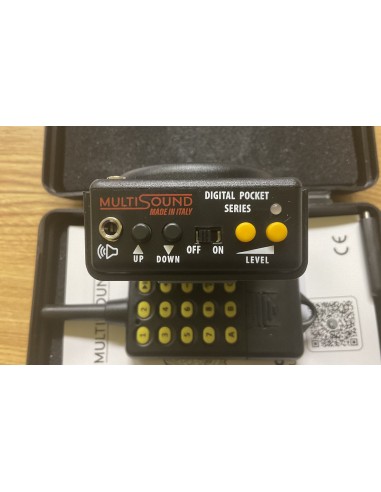 Richiamo per piccoli uccelli migratori con telecomando Multisound con telemetro modello Pocket 3X8-RX MIX