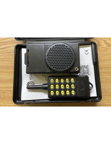 Richiamo per piccoli uccelli migratori con telecomando Multisound con telemetro modello Pocket 3X8-RX MIX