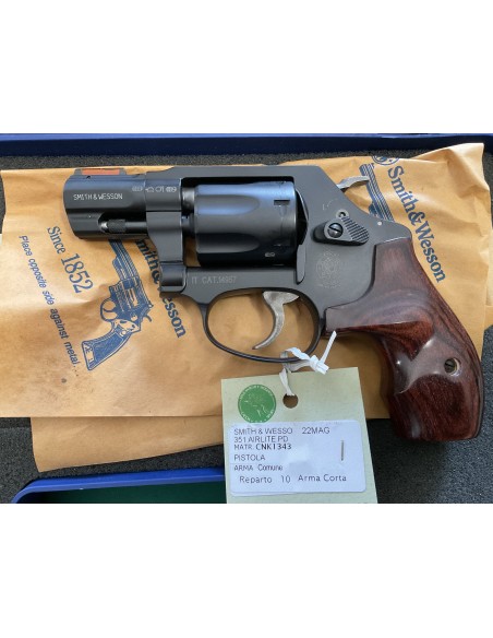 Smith e Wesson 351 Airlite Pd calibro 22 magnum