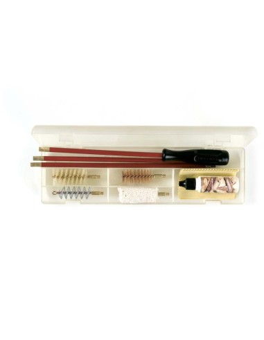 112B/12 Kit di pulizia per fucile calibro 28 Kit di pulizia Armeria Lugli per fucile con bacchetta