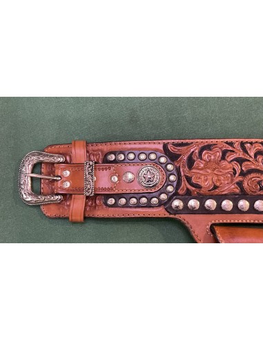 cinturone in cuoio e pelle per revolver SAA