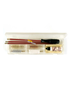 112B/12 Kit di pulizia per fucile calibro 28 Kit di pulizia armi  Armeria Lugli per fucile con bacchetta