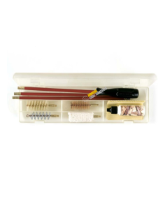 112B/12 Kit di pulizia armi  per fucile calibro 16  Kit di pulizia Armeria Lugli per fucile con bacchetta