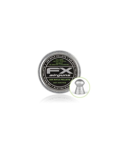 Pallini per carabine FX AIRGUNS FX PELLETS CALIBRO 5,5 22 - 500PZ PESO 15,90