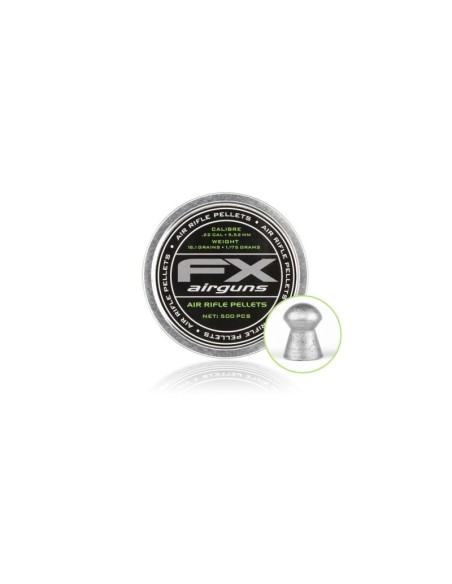 Pallini per carabine FX AIRGUNS FX PELLETS CALIBRO 5,5 22 - 500PZ PESO 15,90