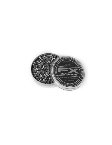 Pallini Pellet per carabine  Riferimento: FX-5521 FX AIRGUNS FX PELLETS .177 - 500pz peso 10,34 gr