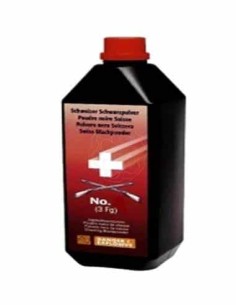 POLVERE NERA DA SPARO PER ARMI LUNGHE E FUCILI AVANCARICA SVIZZERA n° 4