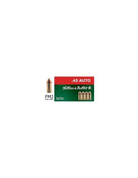 DOCUMENTO DOCUMENTO DOCUMENTO SELLIER & BELLOT MUNIZIONI CAL.45 ACP FMJ 230 GRS (CONF.50 PZ) V311252
