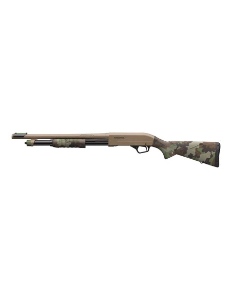 Fucile a Pompa Winchester modello SXP woodland defender FDE calibro 12 canna 61cm