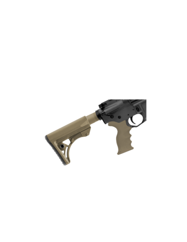Calcio UTG in FDE per AR-15 Ops Ready S3 Mil-Spec Polimerico codice RBUS3DMS