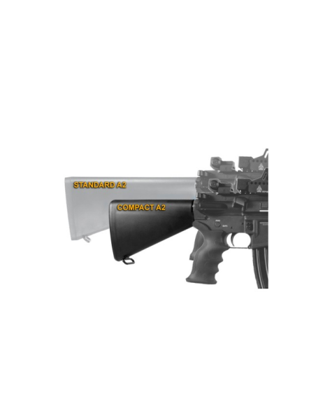 Calcio A2 UTG Compatto ed accorciato con molla e buffer per carabine AR15/M4 codice RB-T469SB