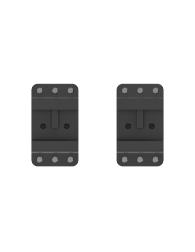 Anelli picatinny in alluminio per carabina diametro 34mm altezza 32mm codice  XASR-3453
