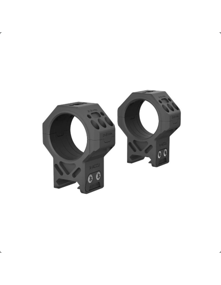 Anelli picatinny in alluminio per carabina diametro 34mm altezza 32mm codice XASR-3472