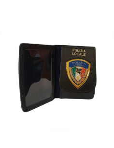 PORTAFOGLIO IN PELLE POLIZIA LOCALE   VEGA HOLSTER – 1WD160NERO 2