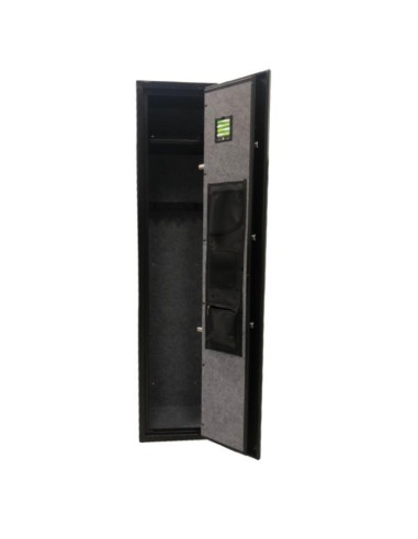 CASSAFORTE 5 FUCILI CON COMBINAZIONE  DIGITALE Chiusura elettronica con tastiera numerica e chiave