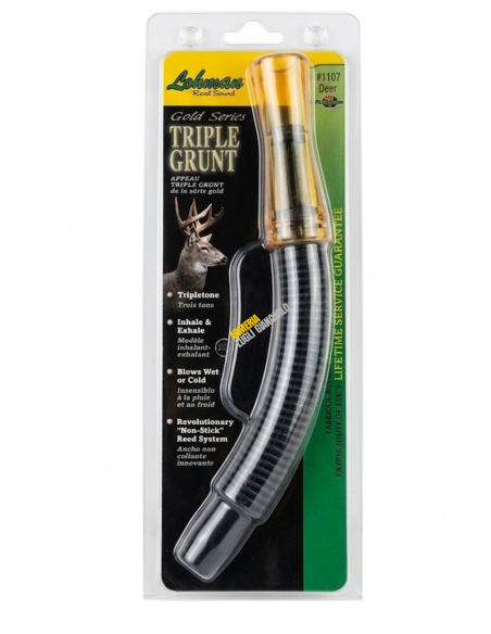 Richiamo a bocca per cervo Flambeau Triple Grunt codice 1107