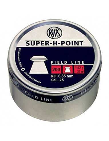 RWS Super H Point Cal. 6.35 Cal. 25 200 pz