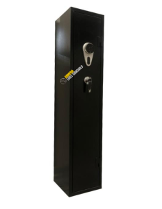 CASSAFORTE 5 FUCILI CON COMBINAZIONE  DIGITALE Chiusura elettronica con tastiera numerica e chiave