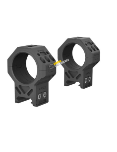 Anelli picatinny in alluminio per carabina diametro 30mm altezza 28mm codice XASR-3072