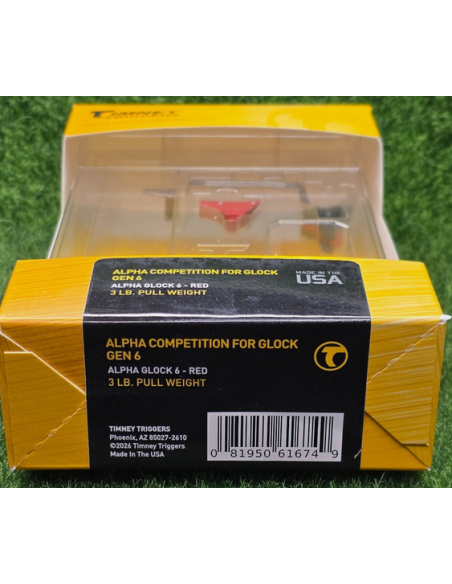 Scatto Timney Alpha Competition per Glock GEN 6 codice 81950