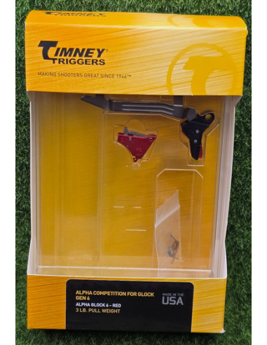 Scatto Timney Alpha Competition per Glock GEN 6 codice 81950