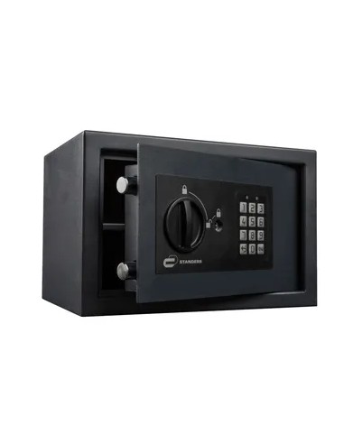 Cassaforte con codice elettronico STANDERS da fissare L 31 x H 20 x P 20 cm