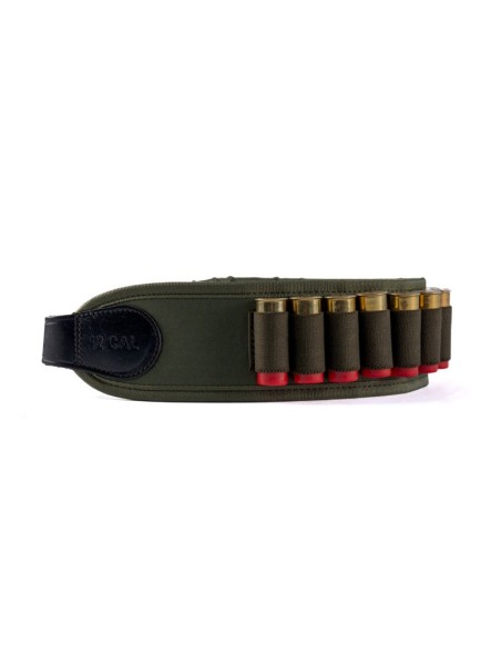 RA-22C ARMERIA LUGLI CARTUCCERA IN PELLE E POLIESTERE CON CELLE ELASTICHE PER CAL 20