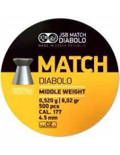 JSB Match Middle Weight 4,51 - 0,52 g