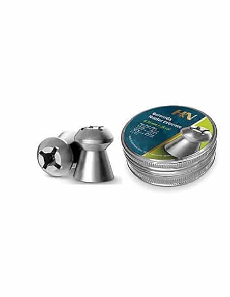 H&N DIABOLO Baracuda Hunter Extreme Cal 6.35MM, EXTR (150) Unisex Adulto, Argento, M