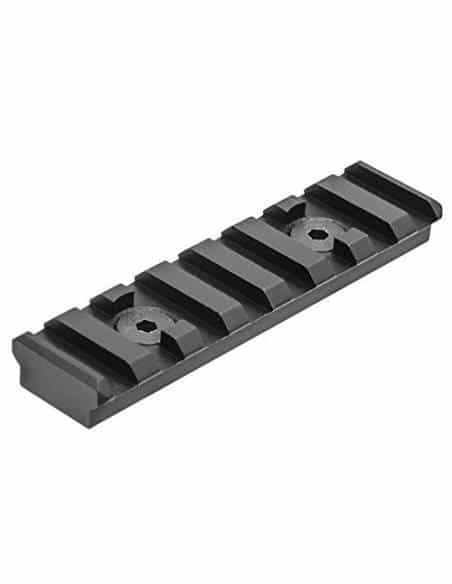 UTG PRO M-LOK(TM) - Sezione Picatinny a 8 fessure, colore: Nero