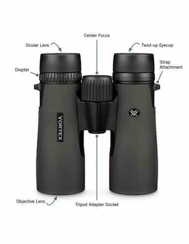 Vortex Diamondback HD 10x28 New, DB-211, nero