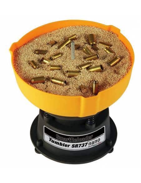 Smartreloader SR737 Tumbler Nano 220V - Vibropulitore per bossoli e Piccoli Oggetti Metallici