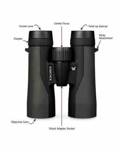 VORTEX OPTICS BINOCOLO - CROSSFIRE HD 12X50