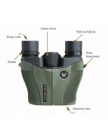 Vortex Optics Vanquish 8x26 - Binocolo Porro, 8 x 2,6 cm, 3,3 mm, 1,5 cm, 2,32 m