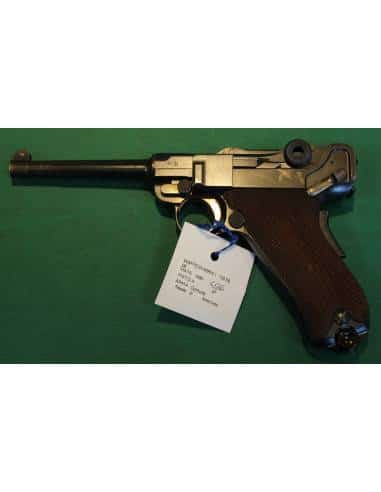 DWM Luger 06 cal. 7,65 Parabellum Croce nello Scudo