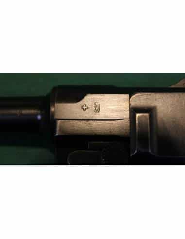 DWM Luger 06 cal. 7,65 Parabellum Croce nello Scudo