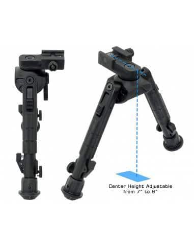 UTG Recon, bipod reco Unisex-Adult, Black, No Size