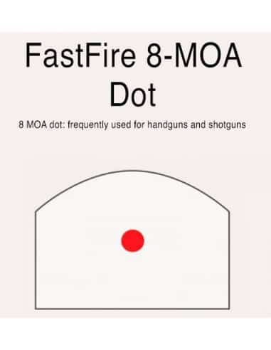 Propoint Punto rosso Burris Fast Fire III 8 MOA