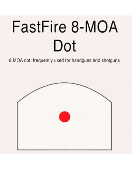 Propoint Punto rosso Burris Fast Fire III 8 MOA