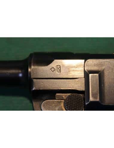 DWM Luger 06 cal. 7,65 Parabellum Croce nello Scudo -1-